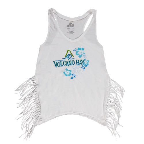 Ladies' fringe tank top - Universal's Volcano Bay merchandise - $34.95