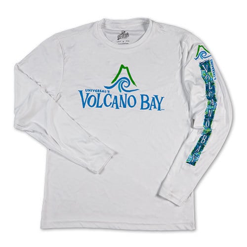 Long Sleeve Swim T-Shirt ($29.95) - Universal's Volcano Bay merchandise