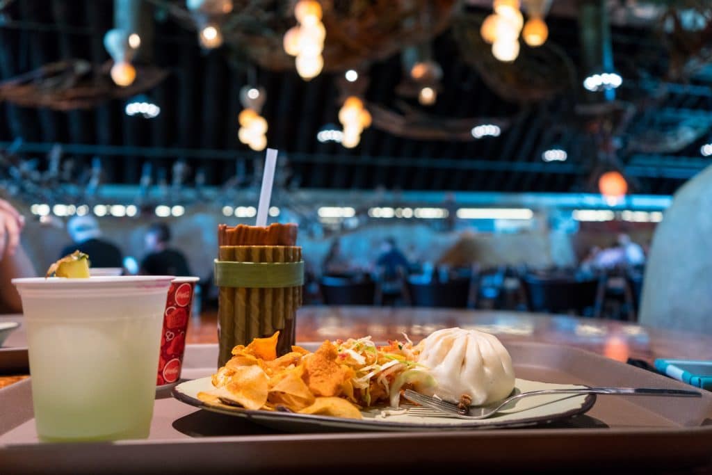 Meal at Satu'li Canteen in Pandora - The World of Avatar