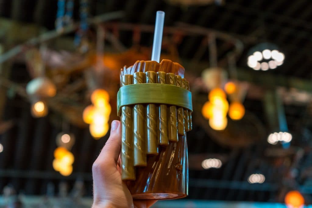 Specialty drink inside Pandora - The World of Avatar at Disney's Animal Kingdom