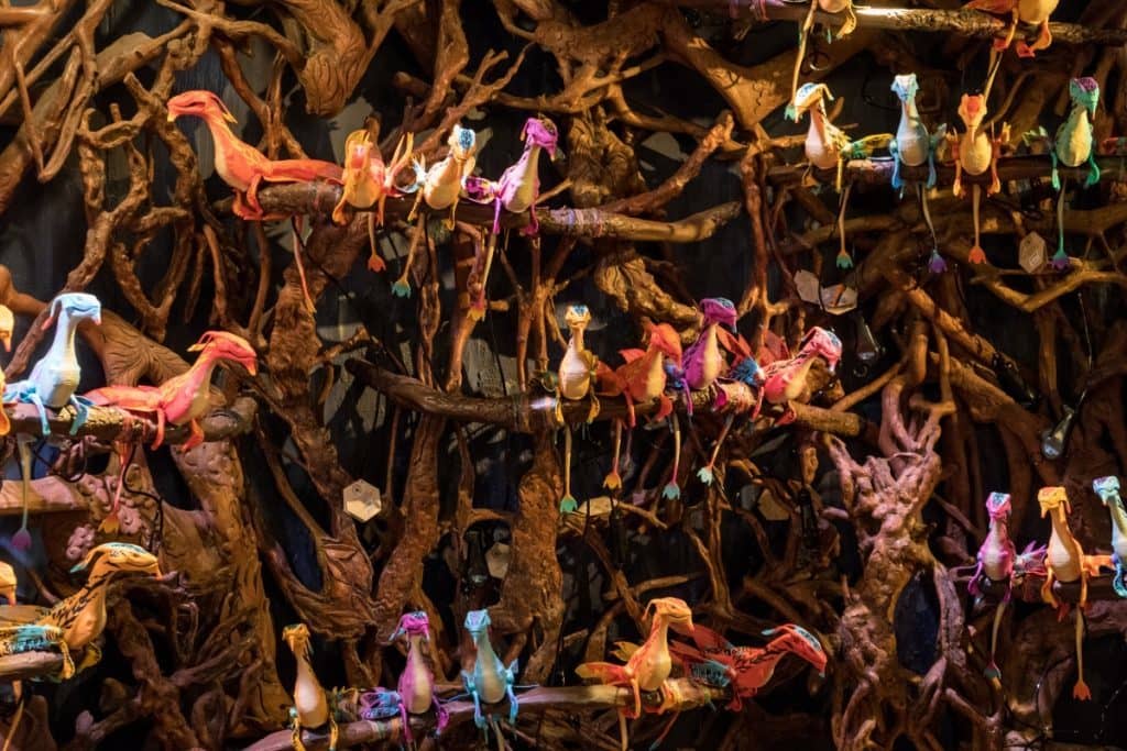 The banshee rookery at Windtraders in Pandora: The World of Avatar