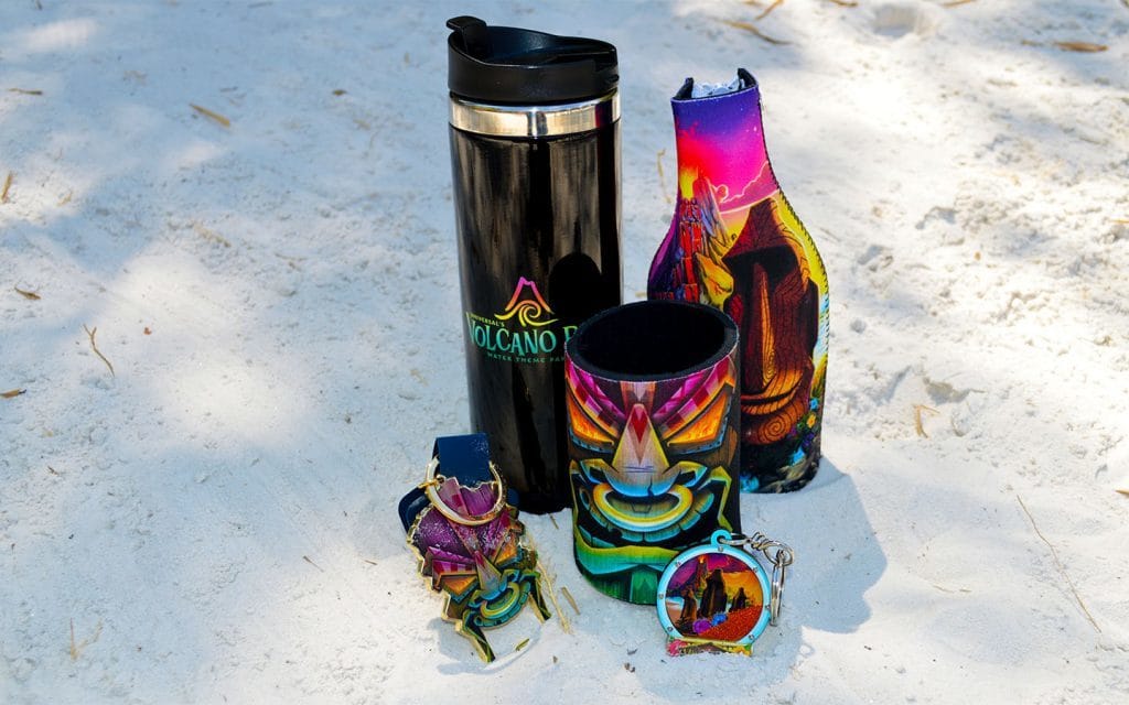 Volcano Bay evil tiki merch