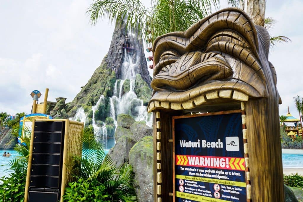 Welcome to Waturi Beach at Universal's Volcano Bay