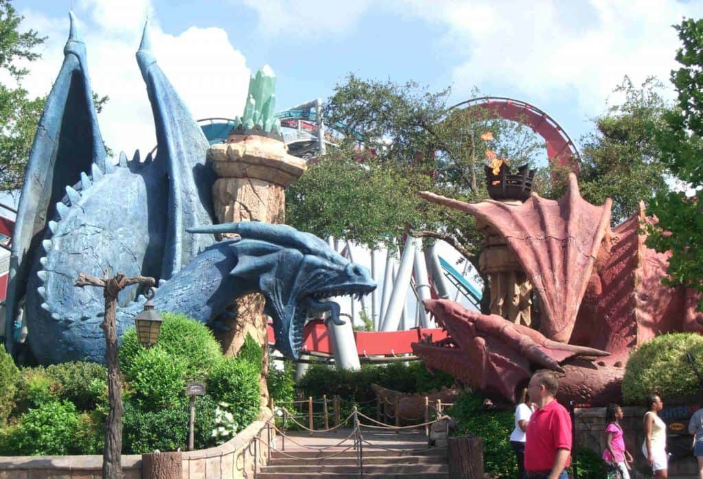 Dueling Dragons at Islands of Adventure