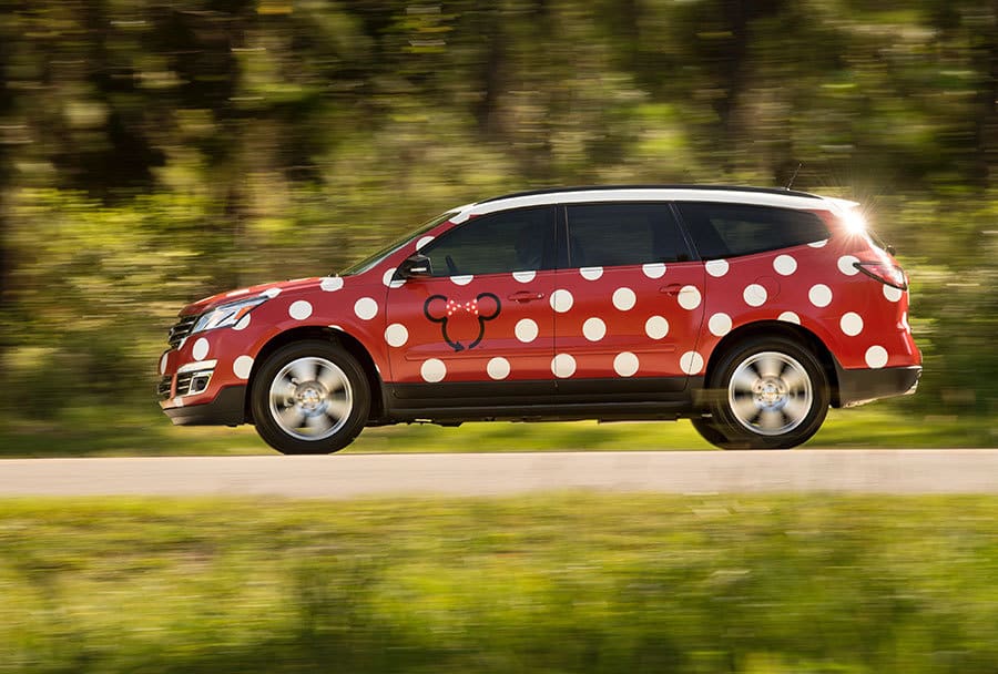 Minnie vehicles at Disney World