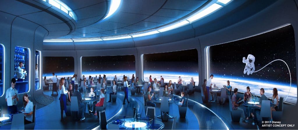 Epcot's new space-themed restaurant