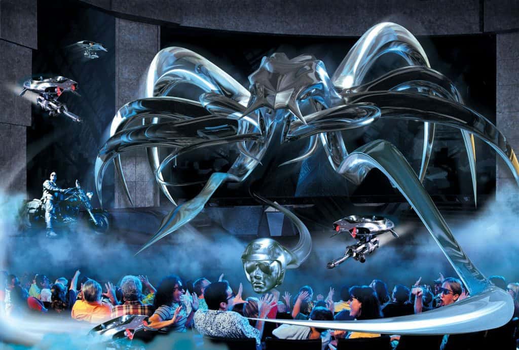 Terminator 2 3D: Battle across Time at Universal Studios Florida promotional art