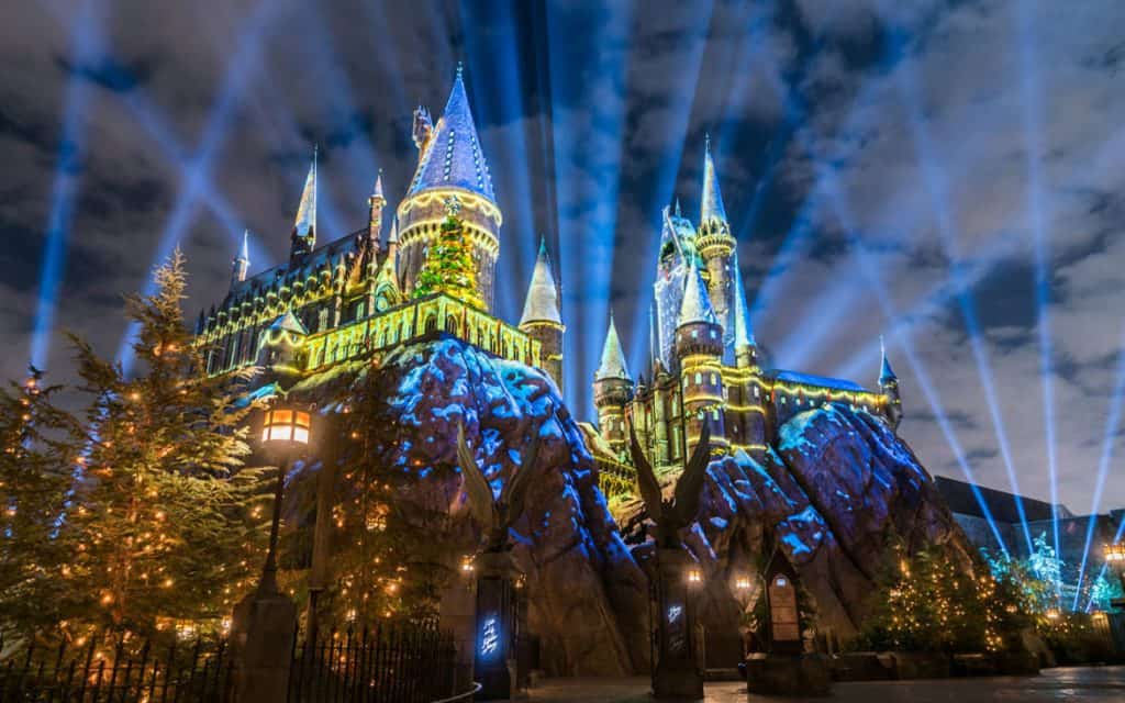 The Magic of Christmas at Hogwarts Castle at Islands of Adventure