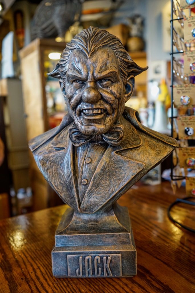 Exclusive Jack bust at Williams of Hollywood 2017