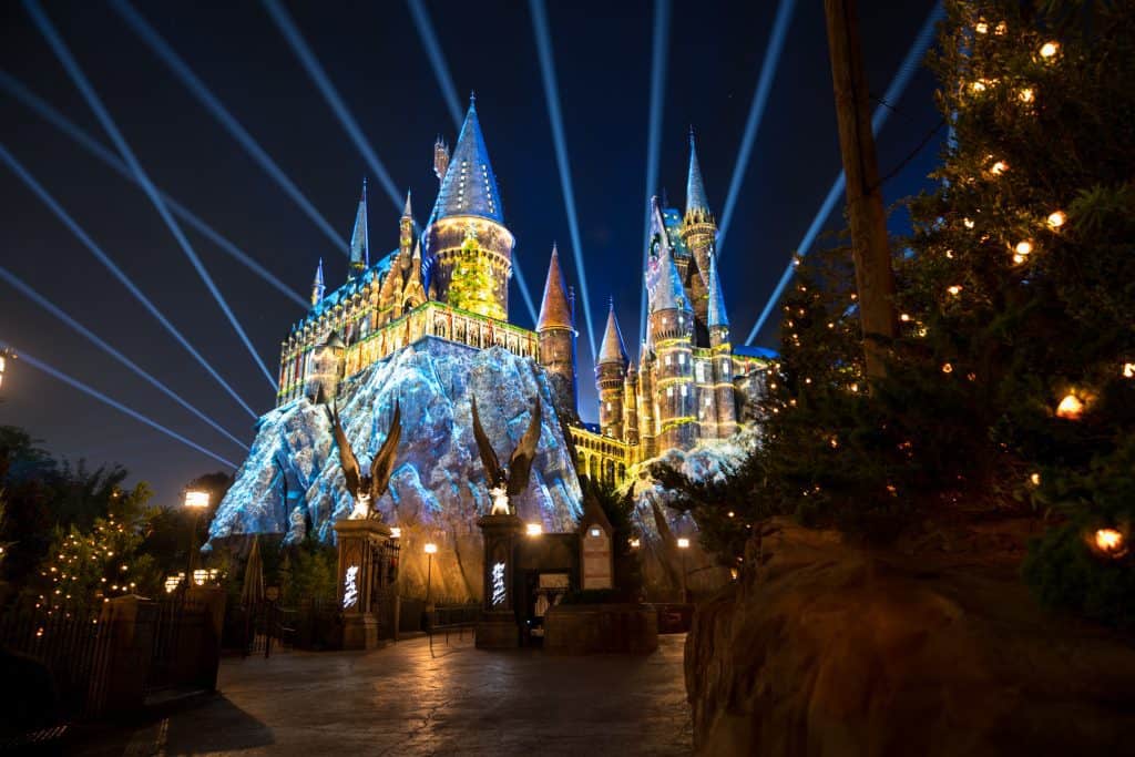 The Magic of Christmas at Hogwarts Castle