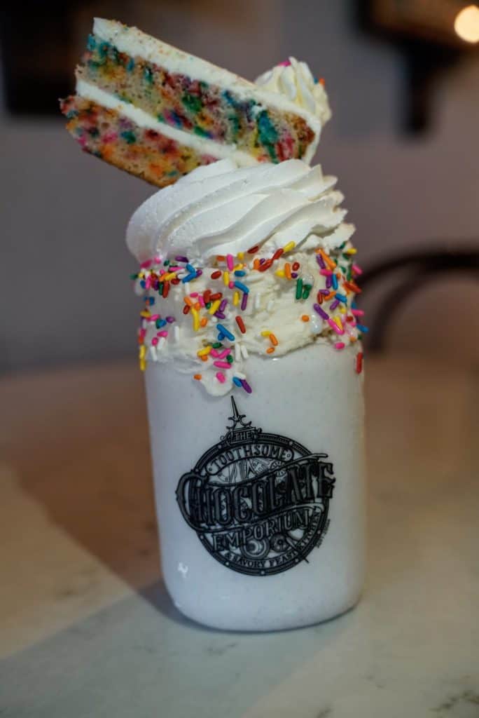 Funfetti Shake at Toothsome Chocolate Emporium