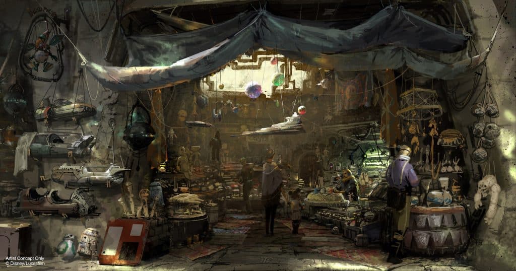 galaxy's edge toy store