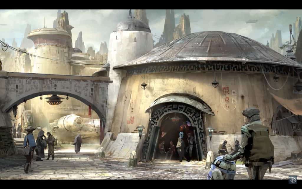 Star Wars: Galaxy's Edge at Hollywood Studios concept art