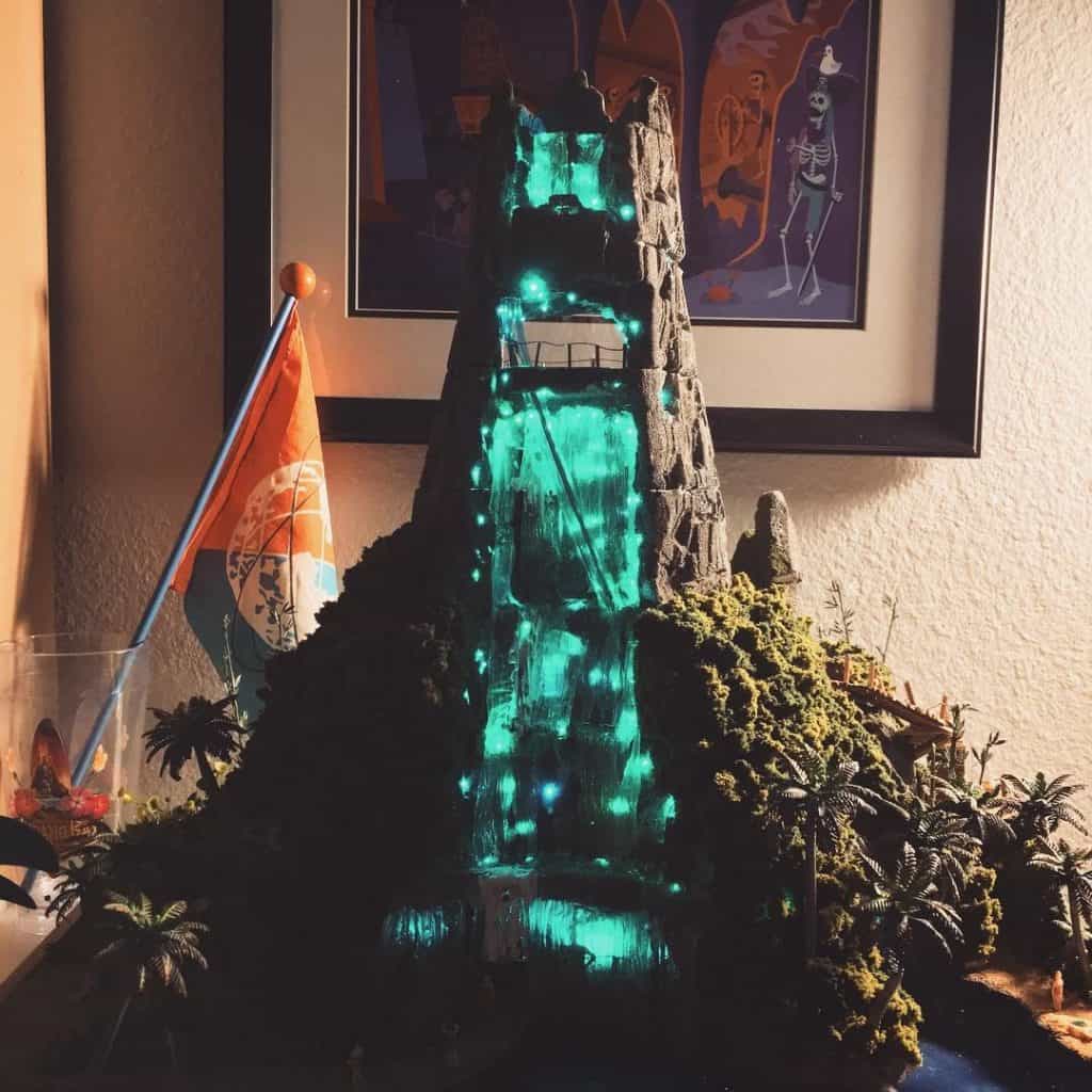 Universal's Volcano Bay Kolby model