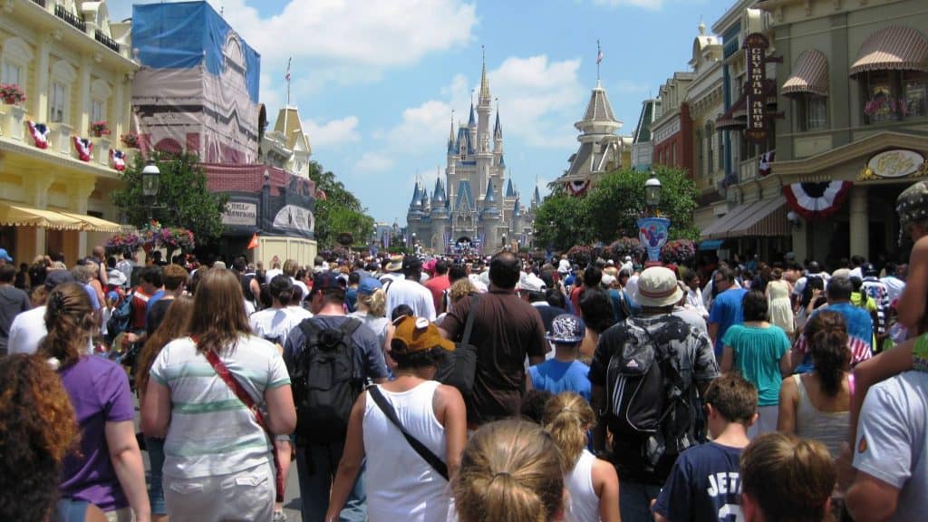 Magic Kingdom crowds