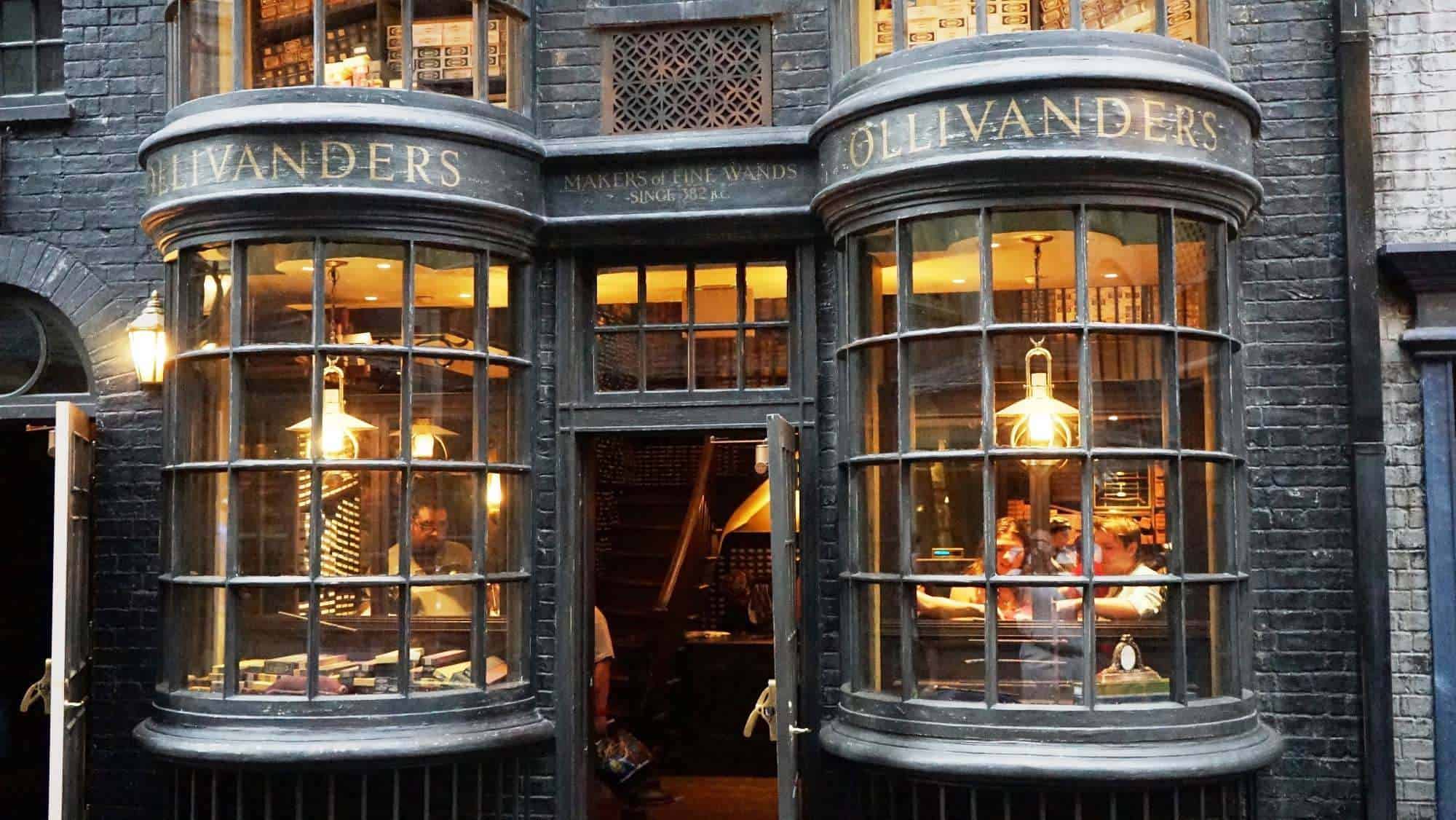 Ollivanders Wand Shop.