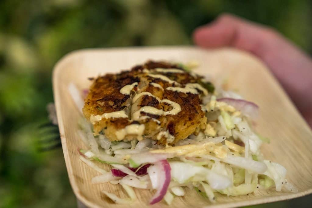 Crab Cake from SeaWorld