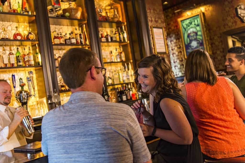 Couple at AbracadaBar at Disney Boardwalk