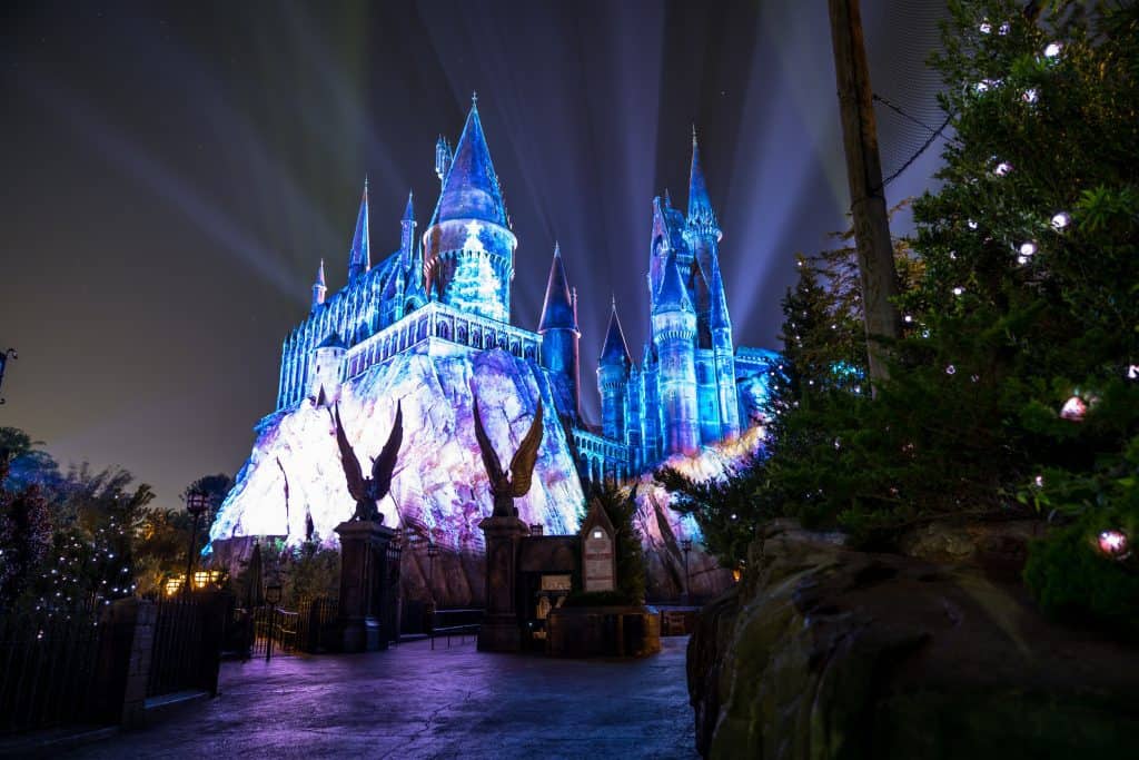 The Magic of Christmas at Hogwarts Castle in The Wizarding World of Harry Potter - Hogsmeade at Universal's Islands of Adventure