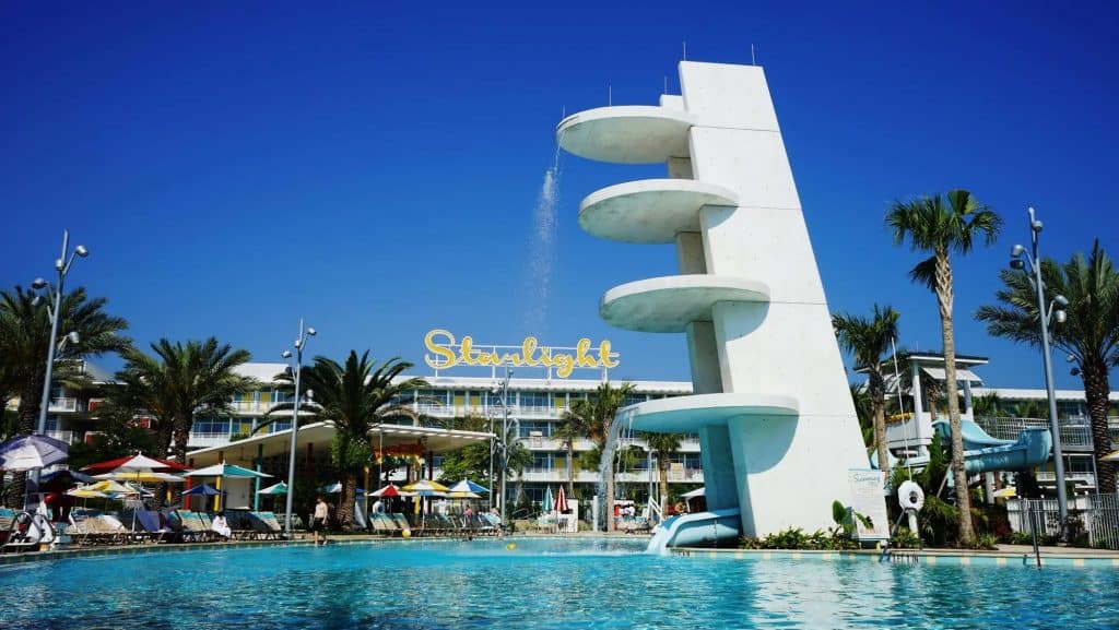 The pool at Cabana Bay Beach Resort