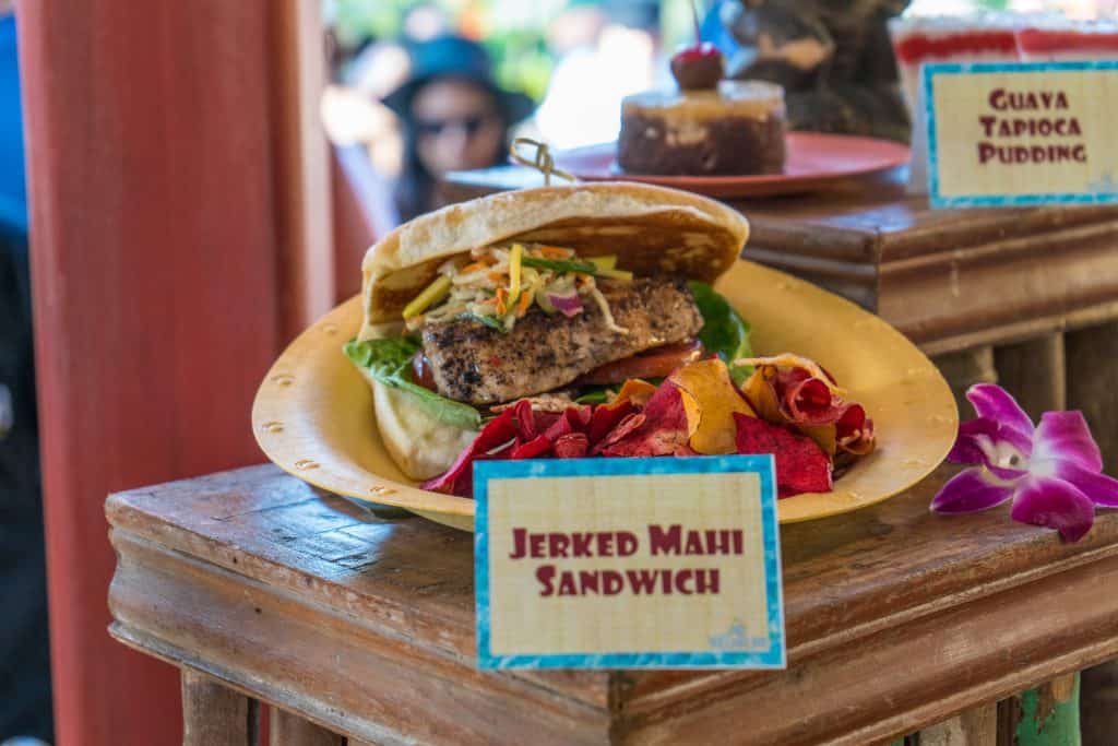 Jerked Mahi-Mahi Sandwich