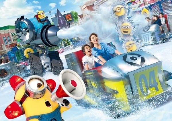 Minion Crazy Ice at Universal Studios Japan