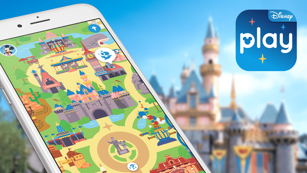 Play Disney Parks app at Walt Disney World