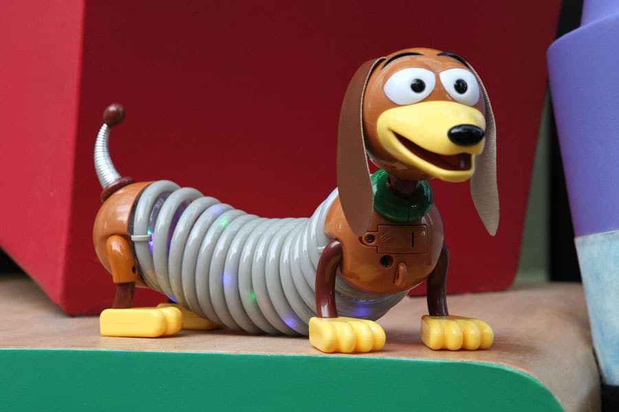 Light-Up Slinky Dog at Disney World's Toy Story Land