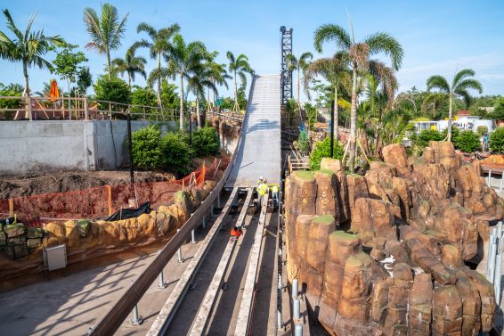 Infinity Falls’s complete ride experience at SeaWorld Orlando