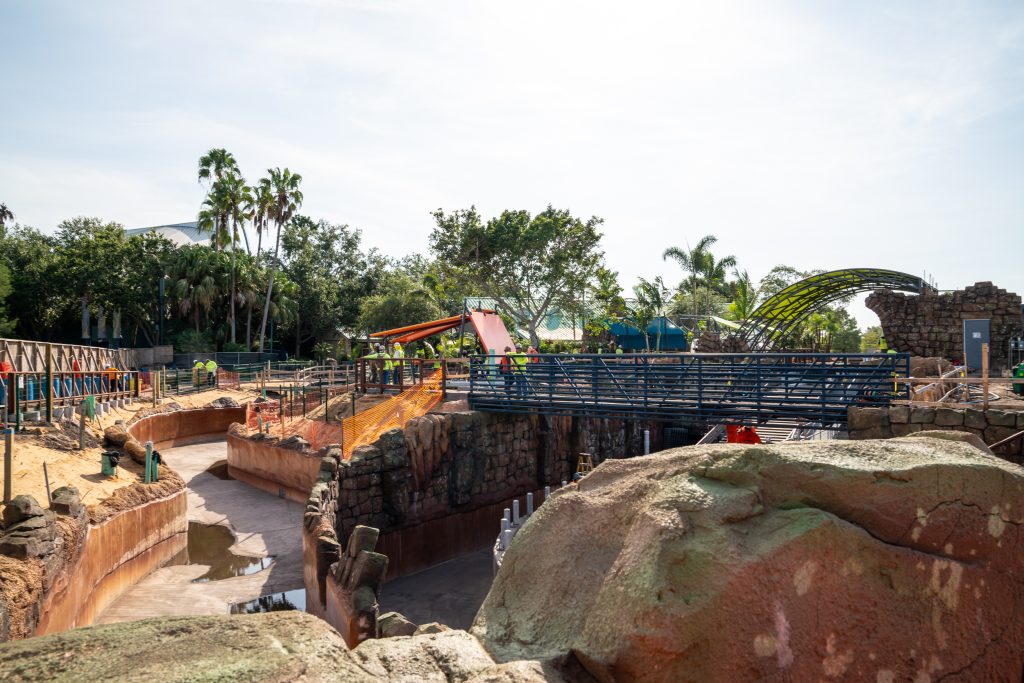 Infinity Falls at SeaWorld Orlando