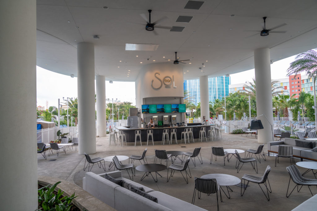 Bar Sol at Universal's Aventura Hotel