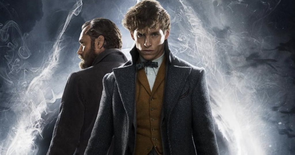 Newt Scamander and Albus Dumbledore in Fantastic Beasts and Where to Find Them