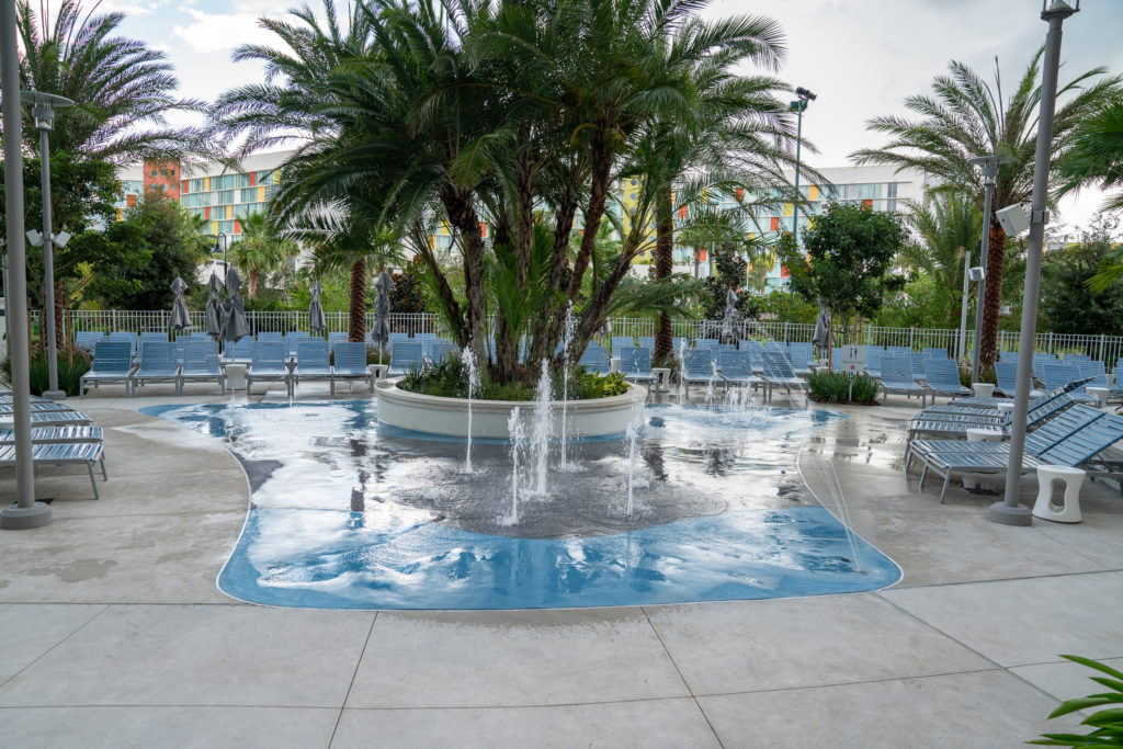 The pool at Universal's Aventura Hotel