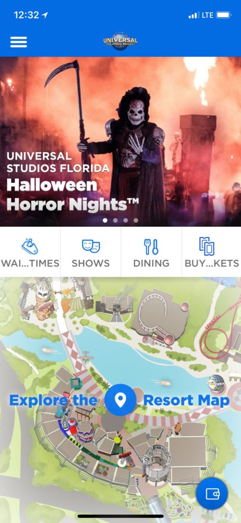 Universal Orlando's new mobile order service