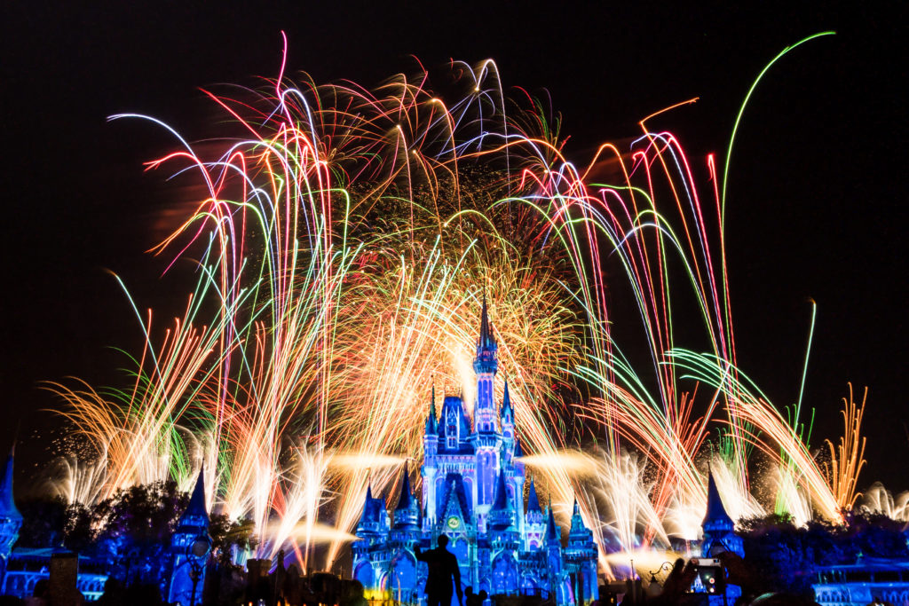 Happily Ever After fireworks at Magic Kingdom