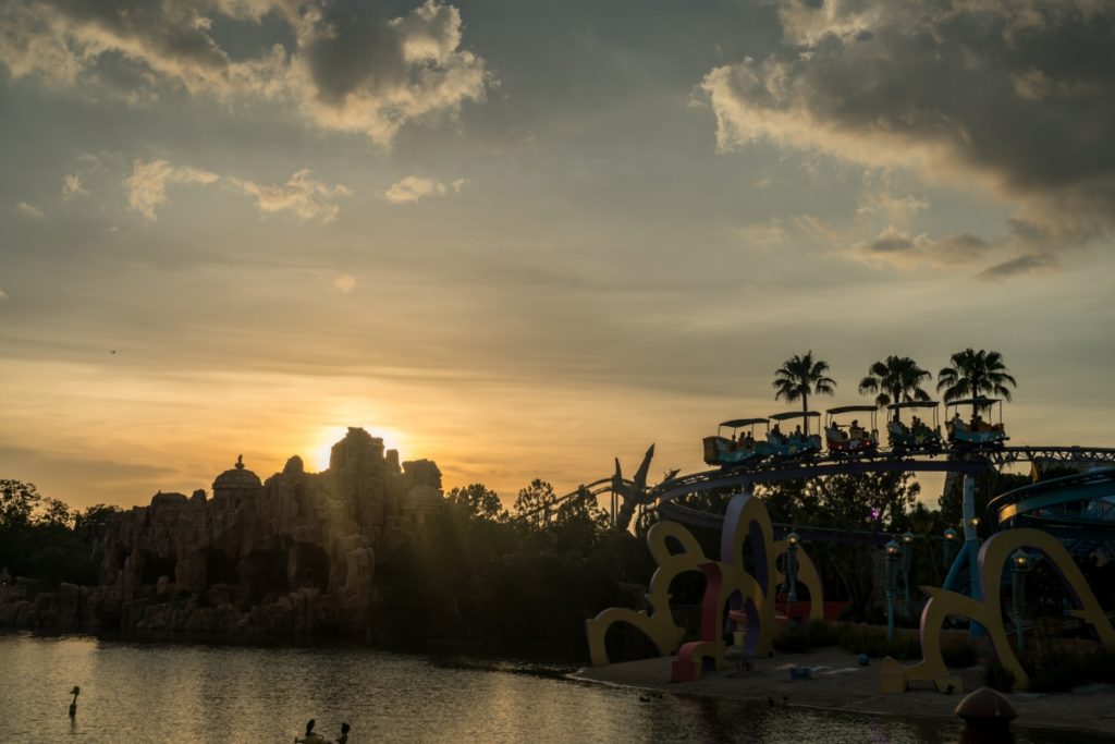 Sunrise at Islands of Adventure