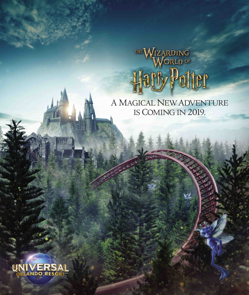 New Harry Potter roller coaster