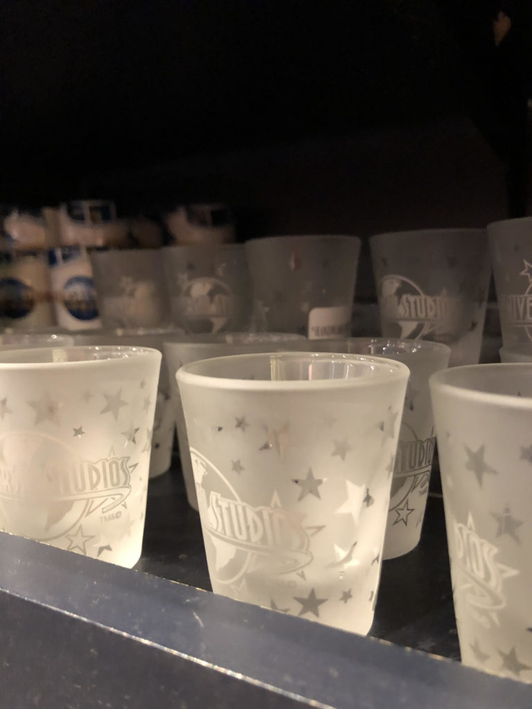 Shot glasses at Universal Orlando