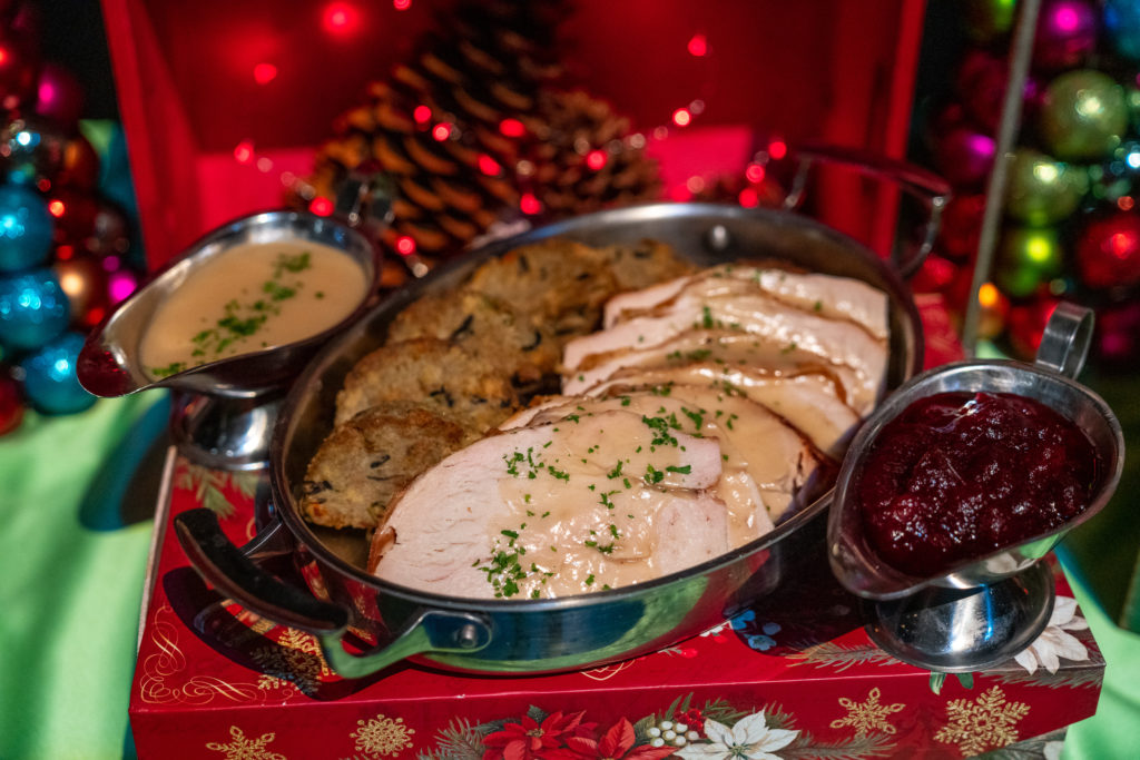 The Holiday Turkey Platter at Christmas in The Wizarding World of Harry Potter