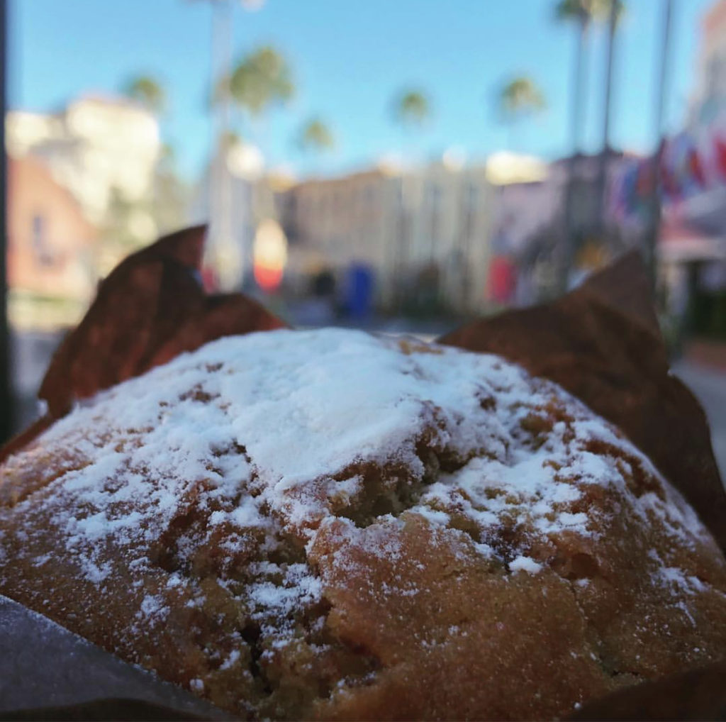 French Toast Muffin at Universal Studios Florida