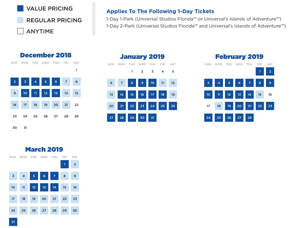 Universal Orlando Snapshot Current ride closures, park promotions