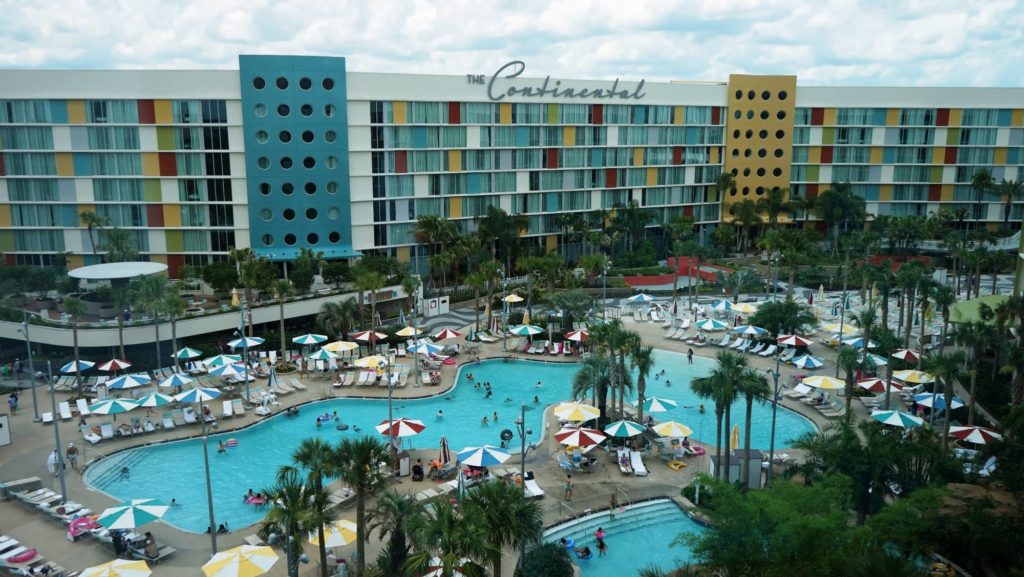 Cabana Bay Beach Resort South Courtyard pool at Universal Orlando