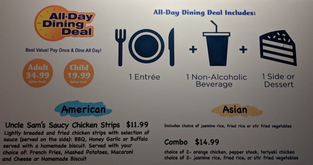 All-Day Dining at SeaWorld Orlando