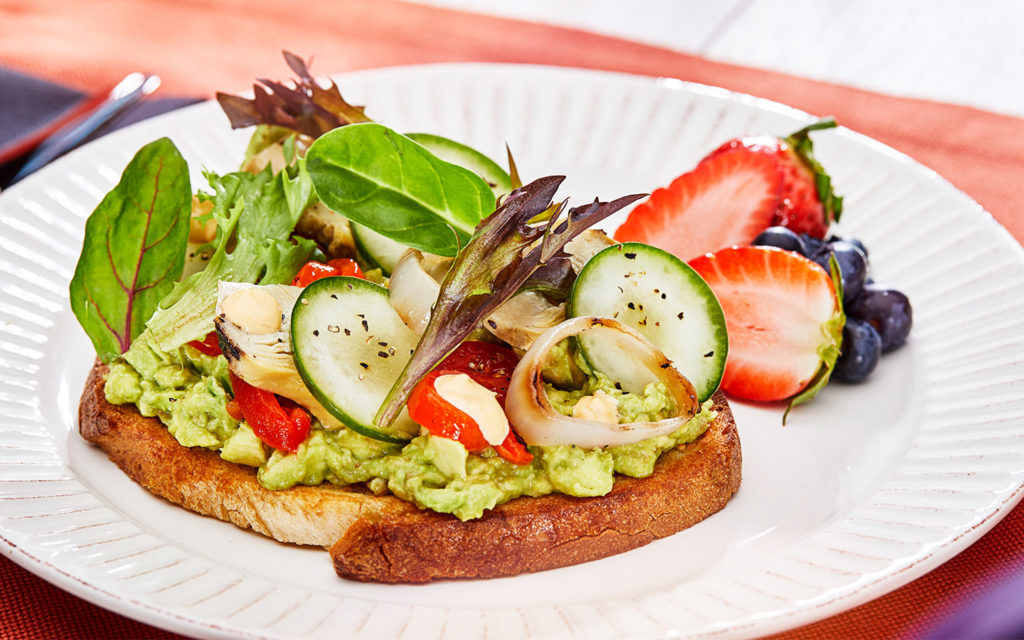 Avocado Toast at The Today Show Cafe at Universal Studios Florida