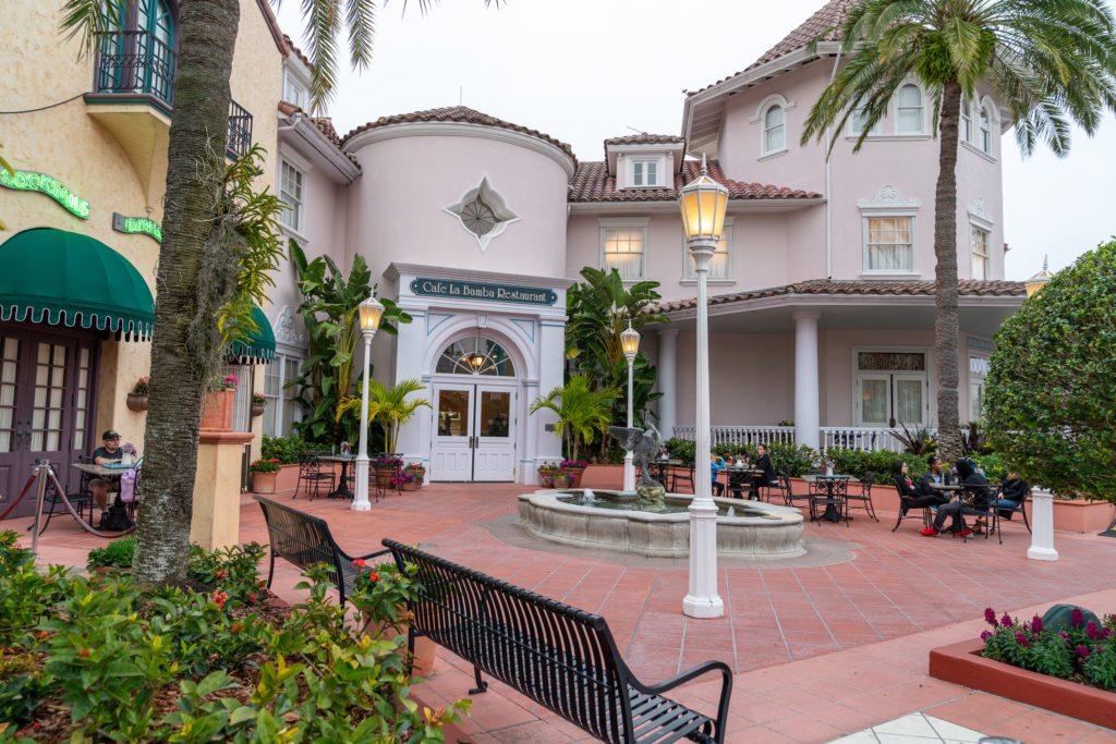 Cafe La Bamba is mostly used for VIP Tours now