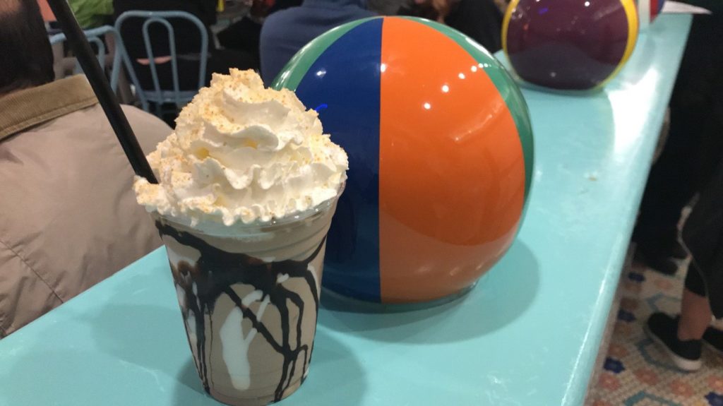 S'mores adult milkshake at Disney's BoardWalk