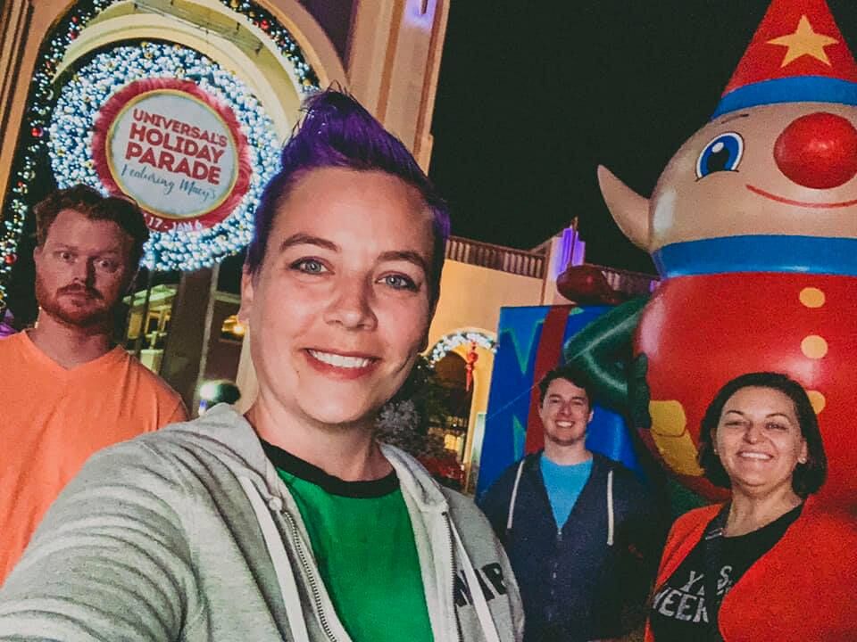 Holidays celebration at Universal Studios Florida 2018