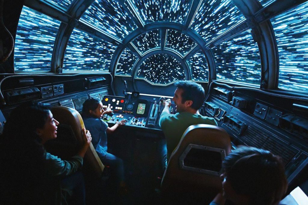 Millennium Falcon: Smuggler's Run concept art