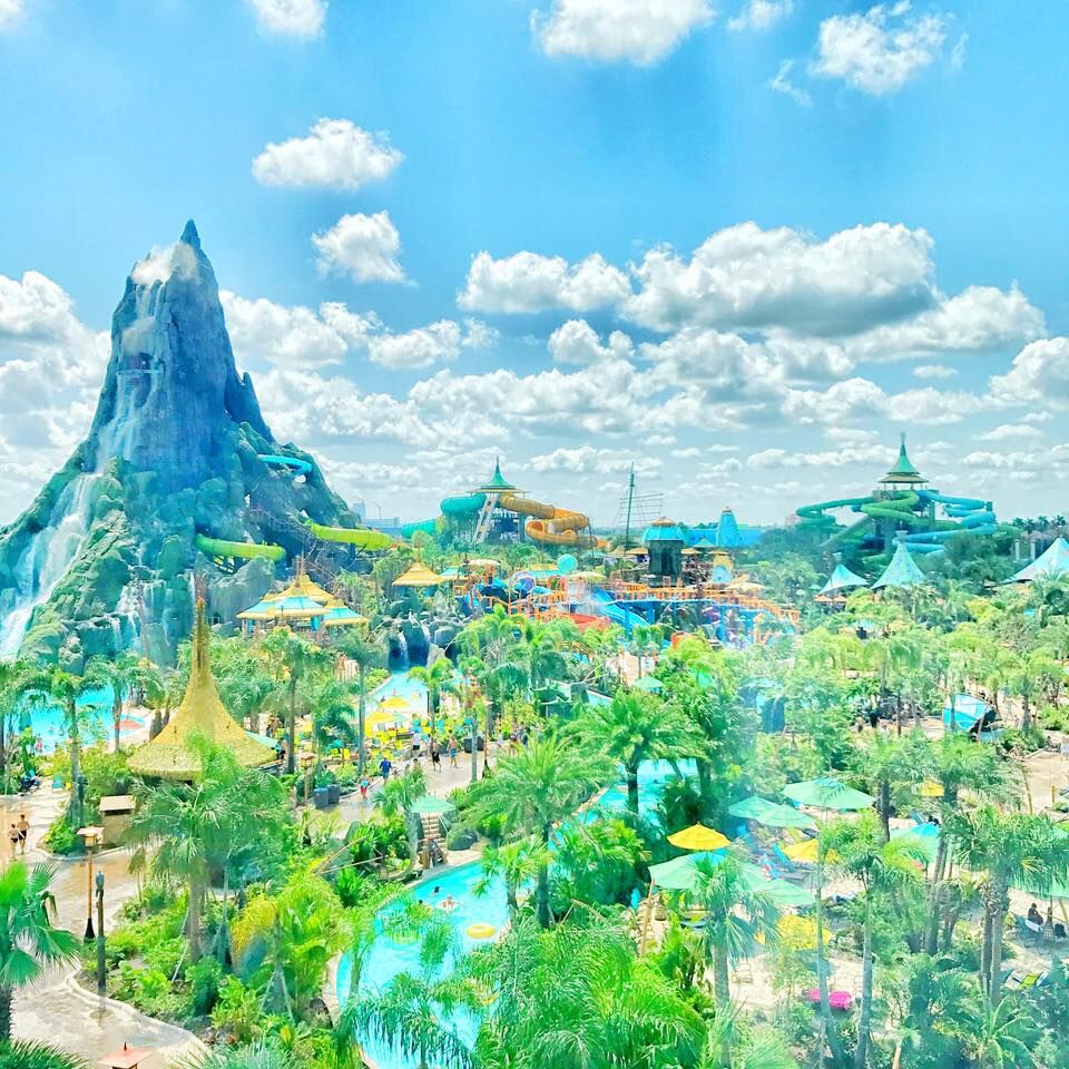 Volcano View rooms at Cabana Bay Beach Resort