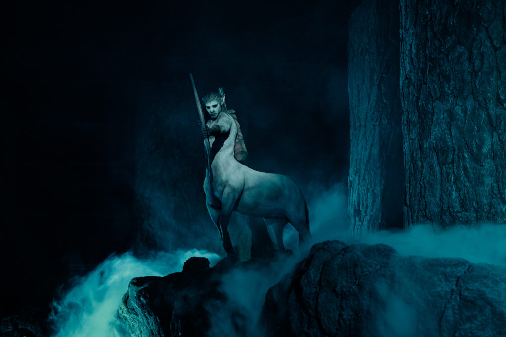 Centaur in Hagrid's Magical Creatures Motorbike Adventure